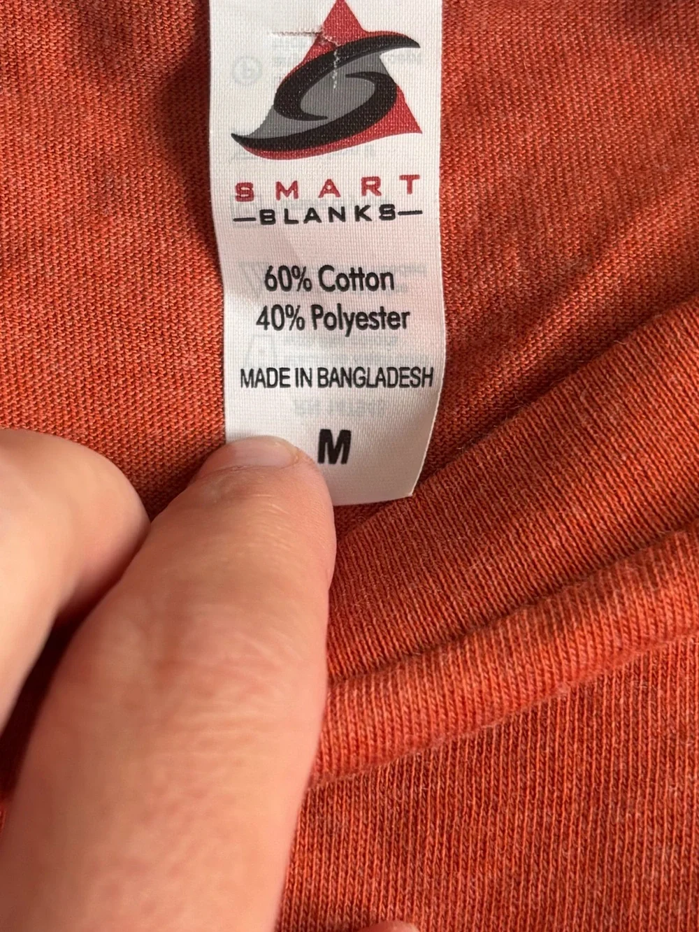 Delta Rust Orange San Francisco Graphic Short Sleeve Tee